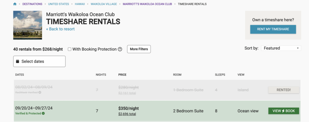 redweek fall travel deals for families